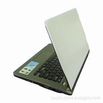 13.3-inch intel atom D2550 laptop with bluetooth